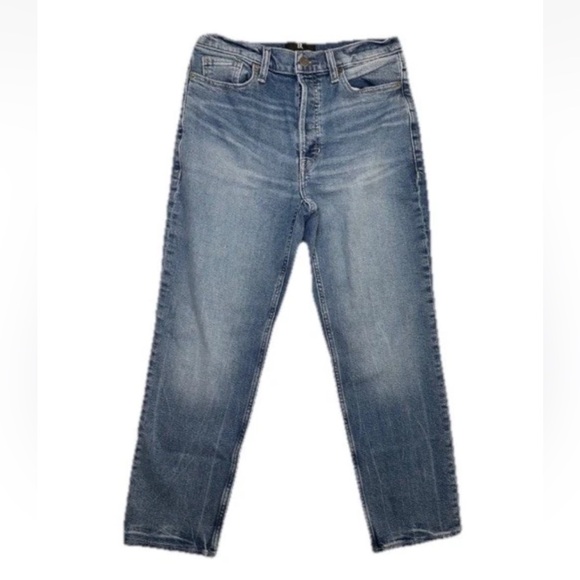 Banana Republic Pants - Banana Republic Straight Jeans Petite Medium Wash 5-Button Fly Women’s 29P